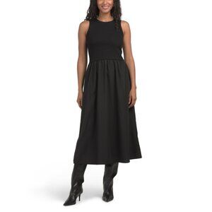 PAPERHEART Black Fit And Flare Maxi Dress